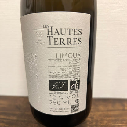 L'Air du Paradis — Les Hautes Terres, Limoux Méthode Ancestrale Mauzac レール・デュ・パラディ ― レ・ゾット・テール、リムー・メトード・アンセストラル・モーザック