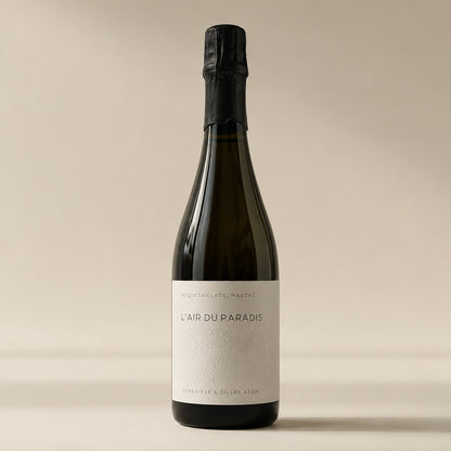 L'Air du Paradis — Les Hautes Terres, Limoux Méthode Ancestrale Mauzac レール・デュ・パラディ ― レ・ゾット・テール、リムー・メトード・アンセストラル・モーザック